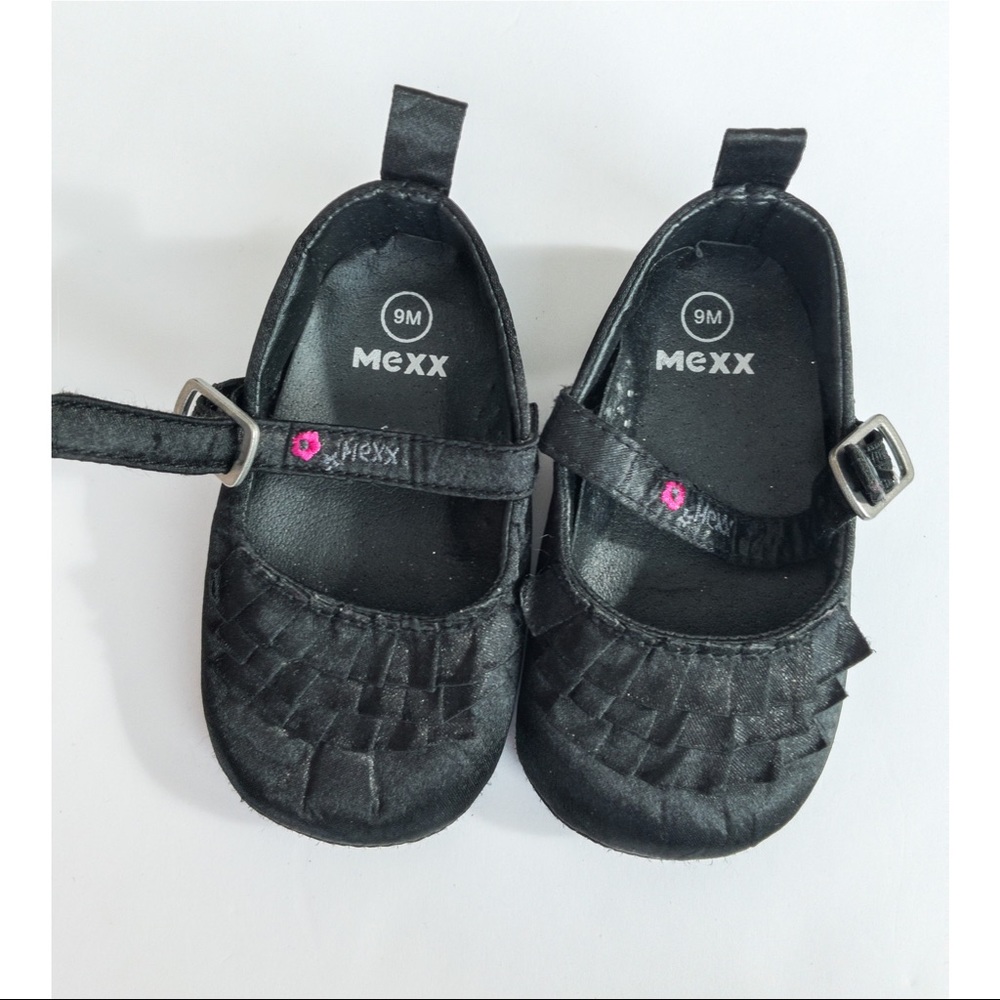 Mexx size 9 months black shoes